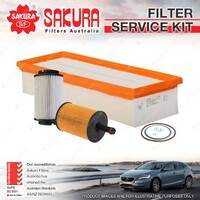 Oil Air Fuel Filter Kit for Skoda Octavia 1Z 103TDi 2.0L TDi Diesel 2006-01/13