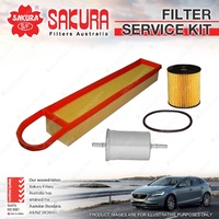 Oil Air Fuel Filter Service Kit for Peugeot 2008 A94 207 A7 208 A9 308 T7 XS