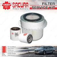 Oil Air Fuel Filter Kit for Mazda B2200 Bravo E2200 Ezyloader 2.2L Diesel 4Cyl