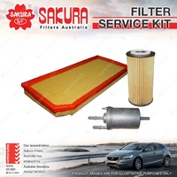 Oil Air Fuel Filter Kit for Skoda Octavia 1Z 147TSi 2.0L TFSi Petrol 4Cyl