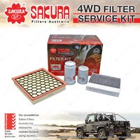 Sakura 4WD Filter Kit for LDV T60 SC28R150Q5 2.8L Diesel 2017 - ON