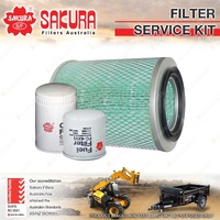 Sakura Oil Air Fuel Filter Service Kit for Fendt Farmer 200S 2.8L F3L912 74-88