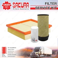 Sakura Air Fuel Cabin Filter Service Kit for Volvo FH12 460 500 FH13 FM13