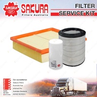 Sakura Air Fuel Cabin Filter Service Kit for Volvo FH16 580 600 610 660 700