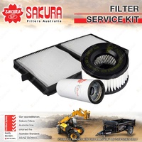 Sakura Oil Air Cabin Filter Service Kit for Komatsu HM300-2 11.0L 2007-2015