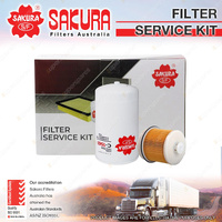 Sakura Filter Service Kit for Isuzu FRD FRR FSD FSR FTE FTS FVD FVL FVM FVR FVZ