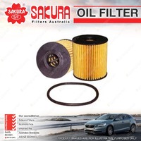 Sakura Oil Filter for Peugeot 2008 A94 206 208 A9 3008 T8 307 T6 VF33 308 T7 T9