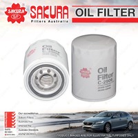 Sakura Oil Filter for Hyundai TERRACAN HP 2.9L Turbo Diesel 11/2005-07/2008
