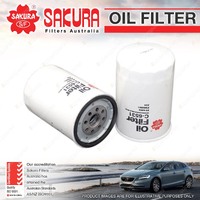 Sakura Oil Filter for Chevrolet Corvette 5.7 1YY Convertible 1985-1997 Refer Z24