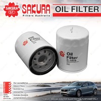 Sakura Oil Filter for Honda Civic CRV RM RU RW RC Petrol 4Cyl DOHC SOHC 16V
