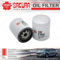 Sakura Oil Filter for Holden Rodeo RA 4 3 Turbo Diesel 4JH1-TC 03/2003-2008