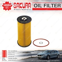 Sakura Oil Filter for Volkswagen Passat 3B AFB QO AKN BAU BDH SK Turbo Diesel