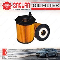 Sakura Oil Filter for VOLVO C30 S40 S80 V40 V50 V70 XC60 UR 1.6 Turbo Diesel