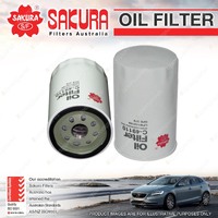 Sakura Spin-On Oil Filter for Hummer H3 3.7L Vortec Petrol 5Cyl 10/2007
