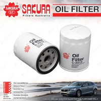 Sakura Oil Filter for Alfa Romeo 164 QV Alfa 75 GT COUPE Spider 3.0L 2.0L 3.2L
