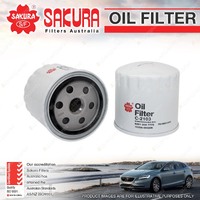 Sakura Oil Filter for Citroen Xantia 2.9L 4Cyl MPFI Petrol 1998-2001