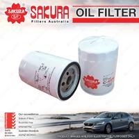 Sakura Oil Filter for Chevrolet Silverado 2500 DURAMAX 6.6L TURBO DIESEL