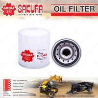 Sakura Spin-On Oil Filter for Hitachi EX15-2 EX18-2 EX8 0.5L 1.1L I3 6V 90-On