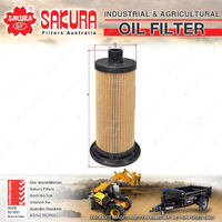 Sakura Oil Filter for Challenger Spra-Coupe 4680 4.4L C4.4 ACERT I4 8V 07-14