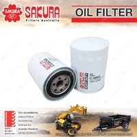 Sakura Oil Filter for Kubota KX033-4 KX121-3 KX161-3 R520S U35-4 1.6L 2.2L 2.4L