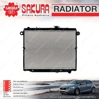 Sakura Radiator for Toyota Landcruiser UZJ100R 4.7L 2UZFE V8 32V DOHC 1998-2007