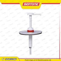 1 x Septone Plastic Pump Lid for 4Kg Tins - Convenient Durable Construction