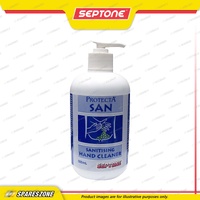 Septone Protecta San Sanitising Hand Cleaner P/P 500ML - Contains Moisturisers