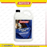 Septone Spray Wipe Hard Surface Cleaner 5L - Ammonia Free Fresh Lemon Fragrance