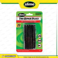 Slime Standard Tire Repair Plugs / Strings - Length 101.6mm Each Pack of 30
