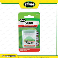 Slime Skabs Peel Stick Self-Adhesive Patches for Repairing Punctured Tires