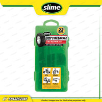 Slime Tool - Tire Tackle Medium Tire Repair Kit 22 Pieces - ATV Tractor Off Road