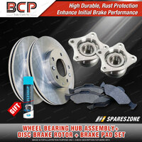 Rear Wheel Bearing Hub Ass Rotor Pad Kit for Toyota Camry SDV10 SXV10 Wagon