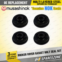 4 x Rocker Cover Gasket Bolt Seal Sets for Toyota Camry SV11 SV20 Corona Celica