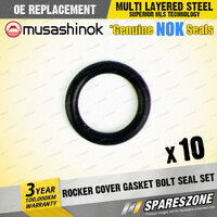 10x Rocker Cover Gasket Bolt Seal Sets for Holden Astra AH TS Captiva CG Calibra