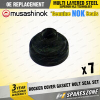 7 x Rocker Cover Gasket Bolt Seal Sets for Mazda 626 929 B2000 B2200 E1800 E2000