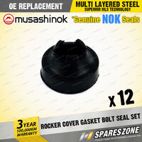 12x Rocker Cover Gasket Bolt Seal Set for Holden Commodore Police VN VP VR VT VX