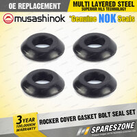 4 x Rocker Cover Gasket Bolt Seal Sets for Subaru Brumby Leone Omega DL GL GF 8V