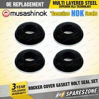 4 x Rocker Cover Gasket Bolt Seal Sets for Holden Rodeo KB Jackaroo UBS13 I4 8V