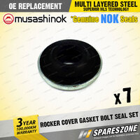 7 x Rocker Cover Gasket Bolt Seal Sets for Honda CRV RD1 I4 16V 10/1995-12/2001