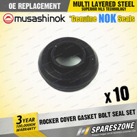 10 x Rocker Cover Gasket Bolt Seal Sets for Ford Focus LR I4 16V 1.8L 2000-2005