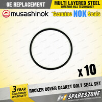 10x Rocker Cover Gasket Bolt Seal Sets for Holden Barina XC Viva JF I4 2001-2009