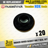 20 x Rocker Cover Gasket Bolt Seal Sets for Nissan Maxima A32 V6 02/1995-12/1999