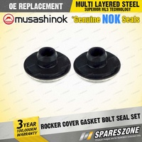 2 x Rocker Cover Gasket Bolt Seals Set for Holden Astra LC LB 1.5L 1.6L I4 8V