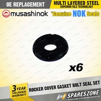 6 x Rocker Cover Gasket Bolt Seals Set for Suzuki Grand Vitara SV420 Baleno SX4