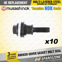 10 x Rocker Cover Gasket Bolt Seals for Mazda 6 GY GG 2.3L L3 I4 16V 02-08