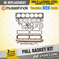 Full Gasket Kit Graphite for HOLDEN Statesman HQ 3.3 202 RED HC I6 12V Sedan