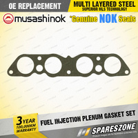 Fuel Injection Plenum Gasket Set for Mazda 626 GV MX6 GD 2.2L I4 12V 87-97