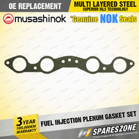 Fuel Injection Plenum Gasket Set for Toyota Camry SV11R 2.0L 2SELU I4 8V 82-86