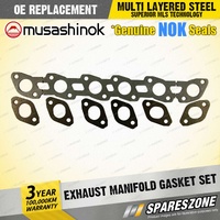 Exhaust Manifold Gasket Set for Nissan Cefiro A31 Skyline R31 R32 R33 R34 I6 24v