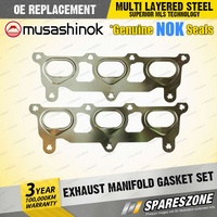 Exhaust Manifold Gasket Set for Holden Calais Commodore VE VF VZ Rodeo RA V6 24v